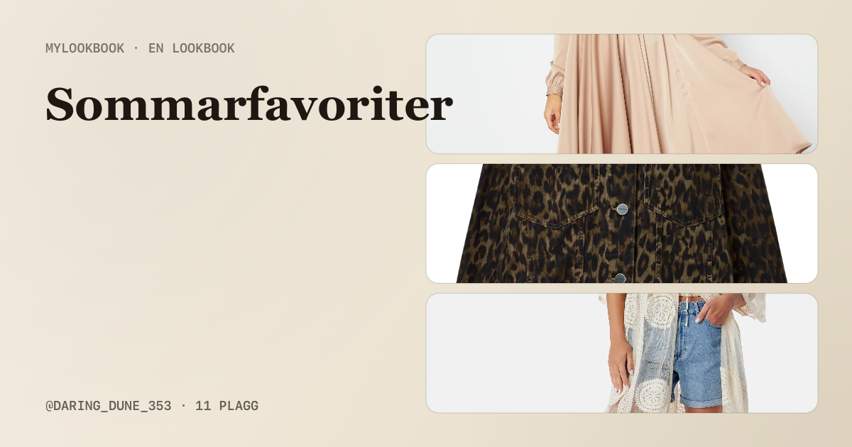 Sommarfavoriter