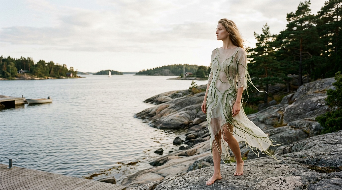 Bio-Luxe: Eterisk transparens – Material & Textur