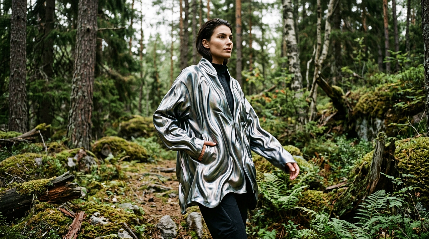 Eco-Futurism: Glansiga ytor och lab-odlade material – Hållbarhet möter futurism